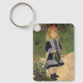 Een meisje met watering kan van Pierre Renoir Sleutelhanger (Voorkant)