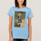 Een meisje met watering kan van Pierre Renoir T-shirt (Voorkant)