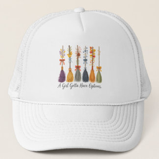 Een meisje moet opties offerte ontwerp hebben trucker pet