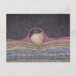 Een meisje onder duizend deugen briefkaart