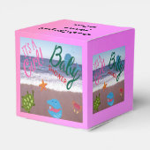 Een meisje onderweg: Ocean Adventure Bedankdoosjes (Achterkant)