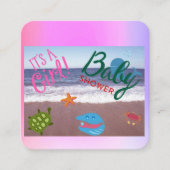 Een meisje onderweg: Ocean Adventure Informatiekaartje (Voorkant)