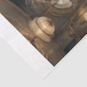 Een meisje op een feestje in 1920 tissuepapier (Detail)