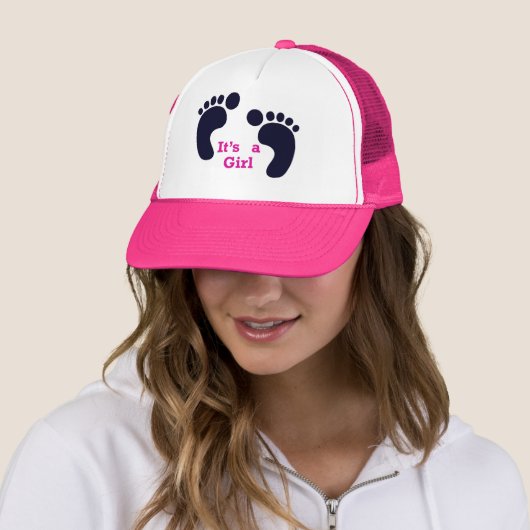 een meisje trucker pet (In situ)