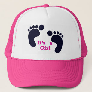 een meisje trucker pet