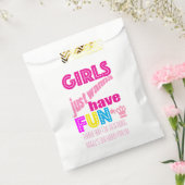 Een meisje uit PASADENA Logo Bedankzakje (Gezegeld)