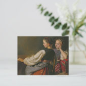 Een meisje uit Probsteier, 1844 Briefkaart (Staand voorkant)