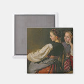 Een meisje uit Probsteier, 1844 Magneet (Voorkant / Achterkant)