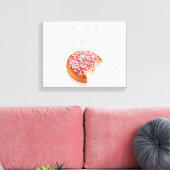 een meisje wordt geboren canvas afdruk (Insitu (Woonkamer))