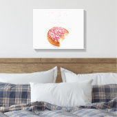 een meisje wordt geboren canvas afdruk (Insitu (Slaapkamer))