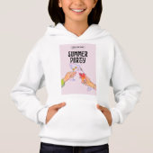 een meisjesachtig zomert-shirt (Voorkant)