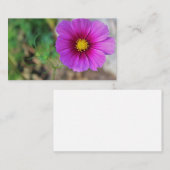 Een melkweg binnen een Bloem Visitekaartje (Voorkant / Achterkant)