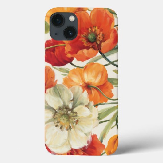 Een melodie van klaprozen Case-Mate iPhone case (Achterkant)