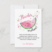 Een Melon van 1 oktober Bedankkaart (Voorkant)