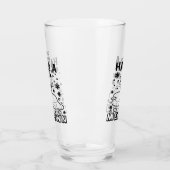 Een Meltdown hebben | Funny Christmas Snowman Humo Glas (Links)