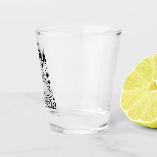 Een Meltdown hebben | Funny Christmas Snowman Humo Shot Glas (Rechts)