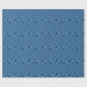 Een mengeling van Blauw Cadeaupapier (Vlak)