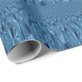 Een mengeling van Blauw Cadeaupapier (Rol Hoek)