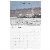 Een mengeling van de Tugs op de Hudson River Calen Kalender (Feb 2027)