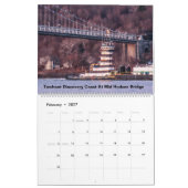Een mengeling van sleepboten op de Hudson-rivier Kalender (Feb 2027)