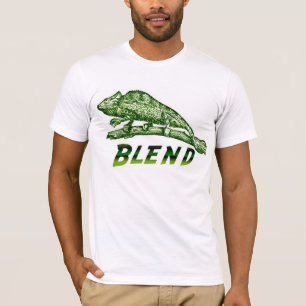 Een mengsel als een kameleon t-shirt