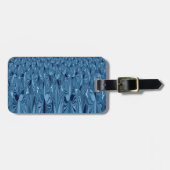 Een mengsel van Blauw Bagagelabel (Voorkant horizontaal)