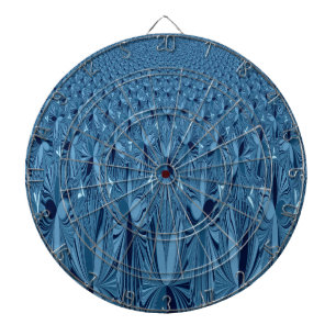 Een mengsel van Blauw Dartbord
