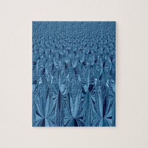 Een mengsel van Blauw Legpuzzel