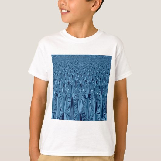 Een mengsel van Blauw T-shirt (Voorkant)