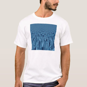 Een mengsel van Blauw T-shirt