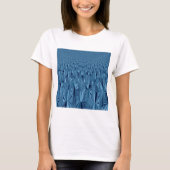 Een mengsel van Blauw T-shirt (Voorkant)