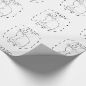 Een mens aannemen cadeaupapier (Hoek)