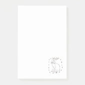 Een mens aannemen post-it® notes (Voorkant)