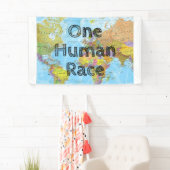 Eén Menselijk Ras Spandoek (Insitu)