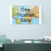 Eén Menselijk Ras Spandoek (Beurs)