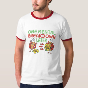 EEN MENTALE INZINKING LATER T-SHIRT