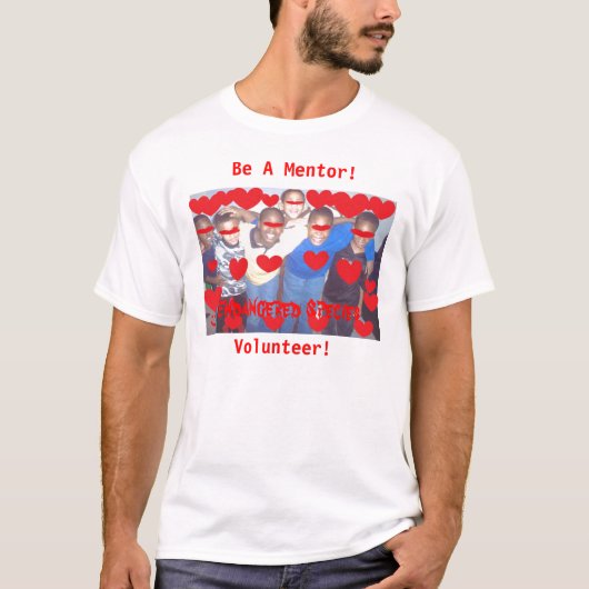 Een mentor zijn voor bedreigde soorten t-shirt (Voorkant)