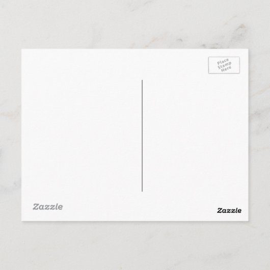 Een merkwaardig paard dat door een keukenvenster k briefkaart (Achterkant)