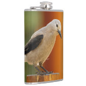 Een merkwaardige Clark's Nutkraker Heupfles (Rechts)