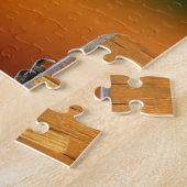 Een merkwaardige Clark's Nutkraker Legpuzzel (Zijkant)