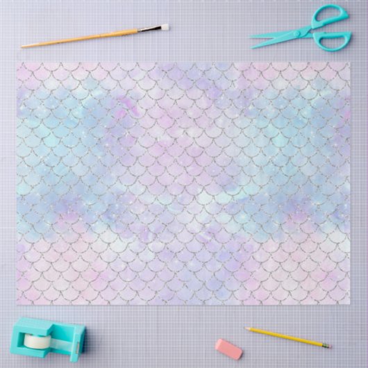 Een Mermaid Galaxy Series Design 15 Tissuepapier (Craft)