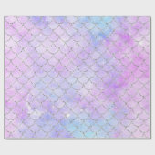 Een Mermaid Galaxy Series Design 1 Cadeaupapier (Vlak)