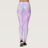 Een Mermaid Galaxy Series Design 1 Leggings (Achterkant)