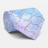 Een Mermaid Galaxy Series Design 1 Stropdas (Opgerold)