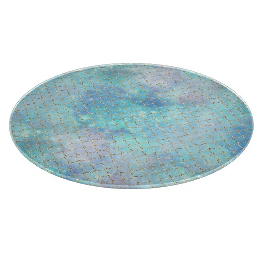 Een Mermaid Galaxy Series Design 2 Snijplank (Hoek)