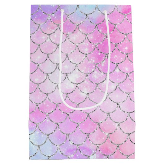 Een Mermaid Galaxy Series Design 4 Medium Cadeauzakje (Achterkant)