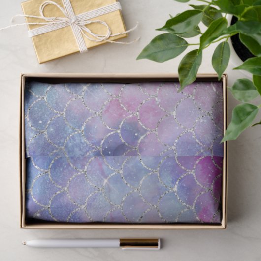 Een Mermaid Galaxy Series Design 5 Tissuepapier (Geschenk)