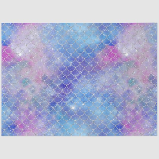 Een Mermaid Galaxy Series Design 5 Tissuepapier (Voorkant)