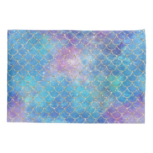 Een Mermaid Galaxy Series Design 9 Kussensloop (Achterkant)