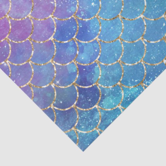 Een Mermaid Galaxy Series Design 9 Tissuepapier (Detail)